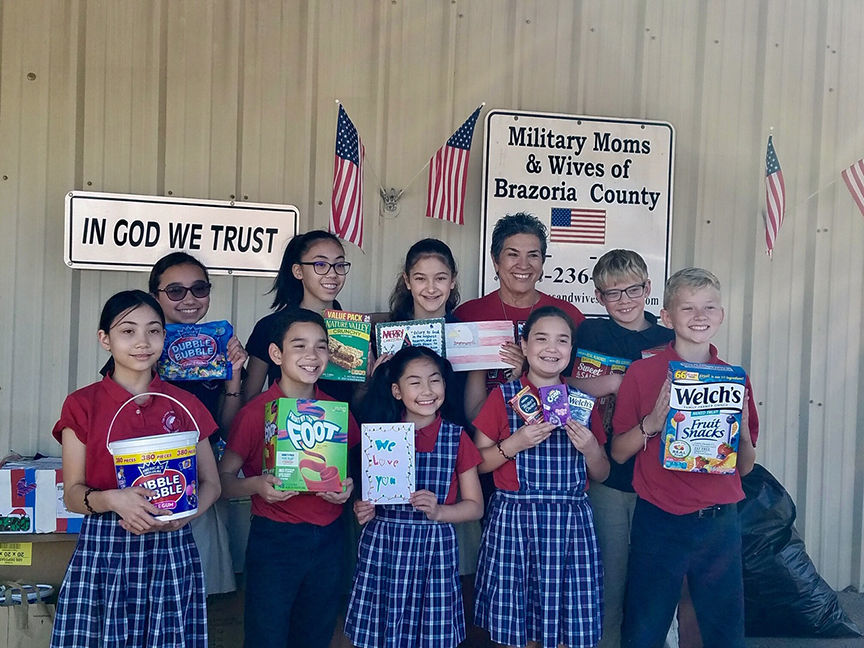 Our Lady Queen of Peace Military Care Package Drive